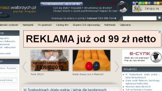 Reklama w portalu już od 99 zł