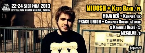 Miuosh, Moja Reč, Prago Union i Megaloh na 12. edycji Festiwalu z Atmosferą