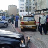Wypadek na ulicy 11 Listopada 97 (foto. Marcin Matyjaszczuk)