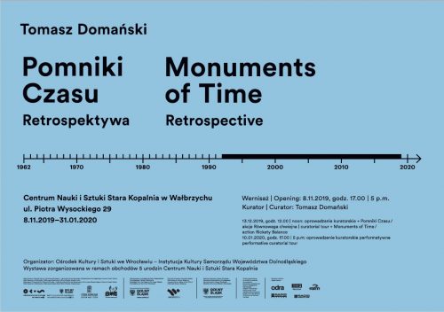Wystawa "Pomniki czasu" Tomasza Domańskiego